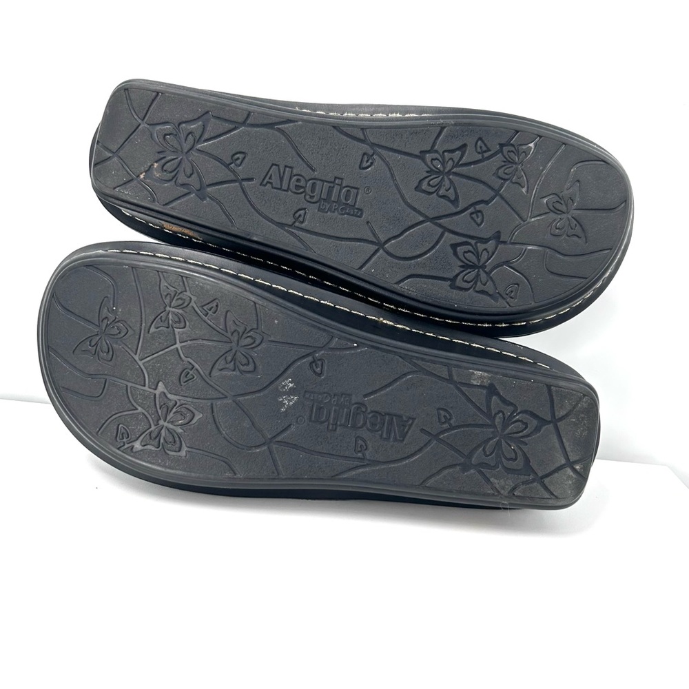 Alegria Black Brigid Floral Mules - Picture 2 of 7